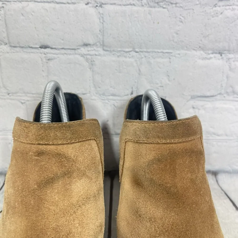 Sorel Ankle Booties Women Size 10 Lolla Brown Suede Leather Waterproof Cut Out - Picture 3 of 13